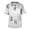Light Gray, variant on Men's Printed V Neck Short Sleeve Tops Mens Scrubs with Chest Pocket Work Carer Uniform Shirts