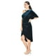 thumbnail image 2 of Vestido de terciopelo de un hombro Roman Fashion /Juvenil, 42723 (Verde botella) verde oscuro G, 2 of 5