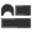 Black, variant on Rustic Black 3-Piece Bathroom Toilet Mat Set with Non-Slip Backing, Quick-Drying Water Absorbent Rugs for Home, Hotel, Shower Room, Durable and Easy to Clean