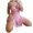 Pink, variant on AOOCHASLIY Clothes Women's Bow Soft Stitching Mesh Sling Dress Sexy Nightdress Sexy