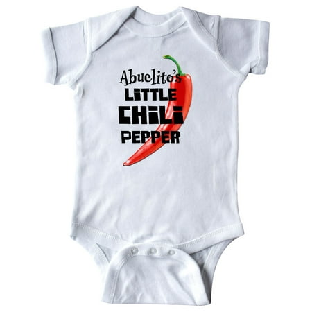 

Inktastic Abuelito s Little Chili Pepper Gift Baby Boy or Baby Girl Bodysuit