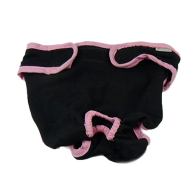 Pañales cómodos para perros con correa de sujeción fuerte, bragas reutilizables lavables para mascotas pequeñas, 4 colores, disponibles Salvador pañal para perros