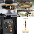 thumbnail image 7 of Renewold American Tribal Sunflower Car Seat Covers Full Set of 15, Steering Wheel Rearview Mirror Cover Seatbelt Pad Trash Bin Mount Sunglasses Holder Cup Holder Key Chain Auto Accessories, 7 of 7