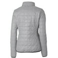 thumbnail image 3 of Women's Cutter & Buck Gray San Diego Padres Rainier PrimaLoft Eco Full-Zip Puffer Jacket, 3 of 3