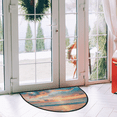 thumbnail image 2 of CURLYOOT Ocean Beach Sunrise Sunset Half Round Door Mat, Indoor Outdoor Entrance Rug, Semi Circular Area Rug, Non Slip Washable Absorbent Doormat, Laundry Room Rug 24'' x 36'', 2 of 7
