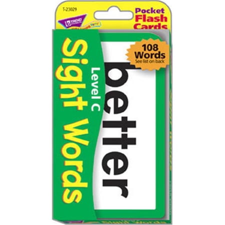 Trend Enterprises Inc. Pocket Flash Cards Sight Words C | Walmart Canada