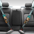 thumbnail image 2 of Chririnla Calf and Floral Pattern Seat Belt Cover Pad 2 Pack Car Seat Belt Pads Magic Tape Design Soft Suitable for Truck Auto, 2 of 8