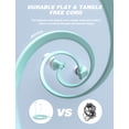thumbnail image 5 of Wired Headphones, in-Ear Earbuds with Dynamic Crystal Clear Sound, Earphones with S/M/L Eartips, 5 of 7