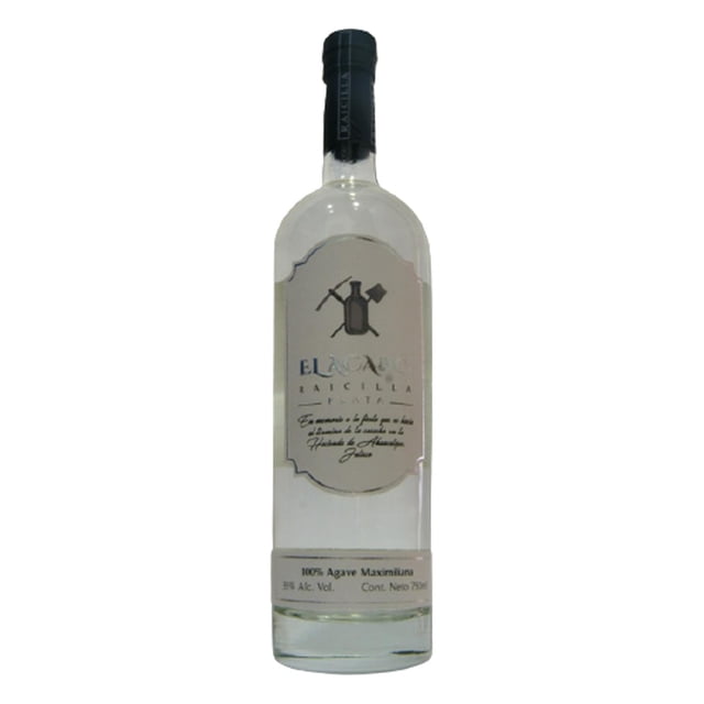 Pack de 6 Raicilla El Acabo Plata 750 ml