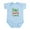 Sky Blue, variant on CafePress - Jesus Is The Reason Infant Bodysuit - Baby Light Bodysuit, Size Newborn - 24 Months