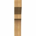 thumbnail image 2 of 6"W x 12"D x 28"H Monterey Rough Sawn Corbel, Western Red Cedar, 2 of 9