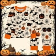thumbnail image 2 of HAYIMI Halloween Kids Pajama For Girls Boys Cozy Sleepwear With Pumpkin Ghosts Prints O-Neck Long Sleeve T-Shirts Pants Homewear, 2-3 Years, 2 of 3