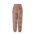 thumbnail image 4 of Women's Cute Bear Plush Pajama Pants Cozy Fuzzy Lounge Pants Soft Fluffy Fall Warm Pjs Bottoms Sleepwear, 4 of 5