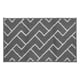 thumbnail image 1 of Felpudo antideslizante para puerta de entrada, lavable, con base antideslizante, estilo geométrico, para interior y exterior., 1 of 6