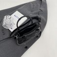 thumbnail image 3 of Bolso con asa superior para mujer, de piel sintética con diseño de piedras, Bolso de mano para mujer Y2K con cadena Punk, Bolso de mano sencillo e informal a la moda para chicas, 3 of 9