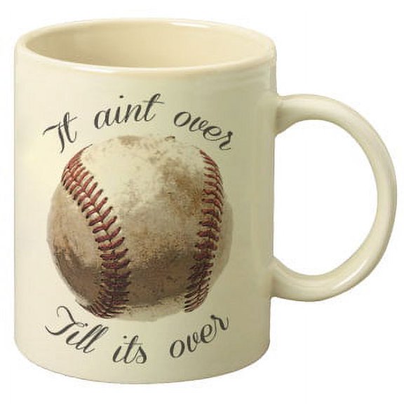 It Ain't Over Till' It's Over Yogi Berra Tribute 11oz Coffee Mug