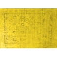 thumbnail image 1 of Ahgly Company Indoor Rectangle Oriental Yellow Industrial Area Rugs, 5' x 8', 1 of 4