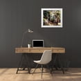 thumbnail image 3 of Hali 22x20 White Modern Wood Framed Museum Art Print Titled - Atriums First Light I, 3 of 4
