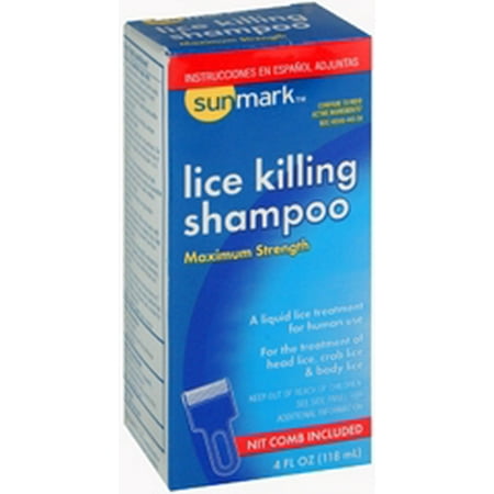 SunMark Lice Killing Shampoo 4 fl oz