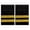 Golden epaulette 2 b, variant on Giaone 1Set Captain Epaulets Pilot Uniform Epaulet Pilot Uniform Accessory