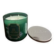 Four 4x (4)Bath and Body Works (White Barn) Tree Farm Scented 3-Wick Candle (14.5 Oz)