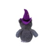 thumbnail image 3 of Soft Spots Wizard Owl Plush Toy: Gray Owl Plush Toy - By Ganz (5in), 3 of 4