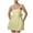 Yellow, variant on Strapless Jacquard Mini Dress for Women A-Line Graduation Party Dress with Back Bow and Lace-Up Corset