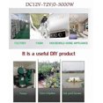thumbnail image 3 of Wireless Remote Switch, Dc 12v/24v/48v/72v Rf For Security System Pump Barrier Door Curtain, 328ft Radius., 3 of 5