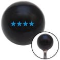 thumbnail image 1 of American Shifter  Blue Officer 10 - General Black Shift Knob with M16 x 1.5 Insert Shifter Auto Brody, 1 of 1