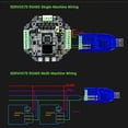 thumbnail image 4 of 3X MKS SERVO57D RS485 MB PCBA NEMA23 Controlador de Motor Paso A Paso de Circuito Cerrado Impresora 3D CNC para Gen L FOC Silencioso y Eficiente, 4 of 4