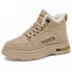 thumbnail image 1 of Botines Con Forro Cálido Cordones Botas Nieve para Hombre Ligeras Viajar, 1 of 9