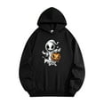 thumbnail image 7 of Men's Hoodies Trendy Funny Ghost Casual Hooded Drawstring Pullover Sweatshirts 100% Cotton Hoodie with Pocket L, 7 of 7