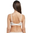 thumbnail image 4 of Freya Womens Soiree Lace Padded Plunge Bra, 32DD, White, 4 of 4