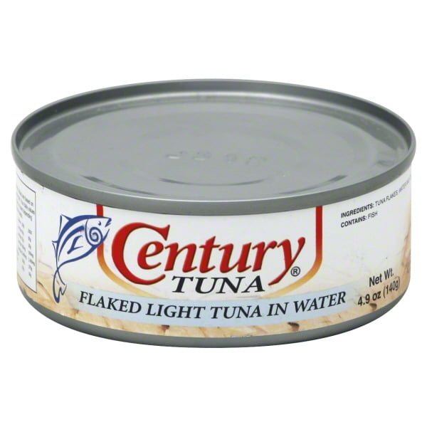 Century Flaked Light Tuna in Water, 4.9 oz