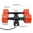 thumbnail image 3 of 250W Battery Powered Single Motor Electric Skateboard Speed Skateboarding Equipment Orange, 3 of 13
