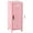 Pink, variant on AEVXKHI Mini Locker with Lock and Key, Rustproof Metal Small Locker, Mini Locker Cabinet Practical Mini Storage Locker with Compartments for Desktop Girls Boys