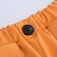 thumbnail image 7 of Kids Summer Formal Dresswear Girls Lightweight Little Boys 2 Piece Outfits 3/4 Sleeve Blazer Capris Pants Set School 3 Years, Orange, 7 of 7