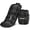 Black, variant on APEXUP Adjustable Ankle Weights Set for Men & Women, 1-5 lb Each, Pair for Training, Orange