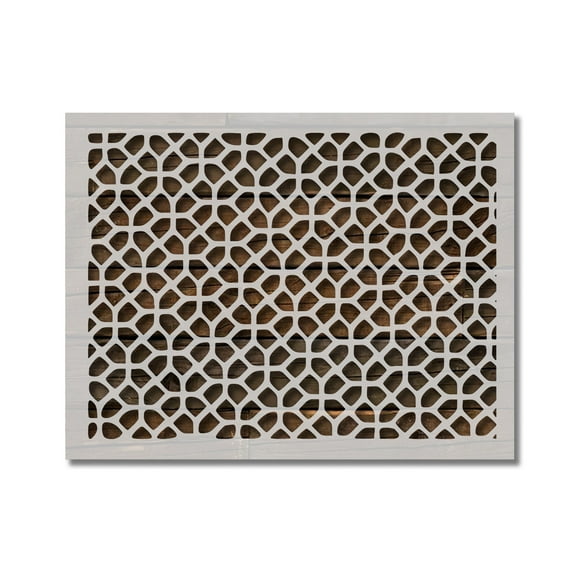 Brick Pattern Rectangle Stencil Template Reusable 8.5 x 11 for Painting on Walls, Wood, Etc. By Stencilville