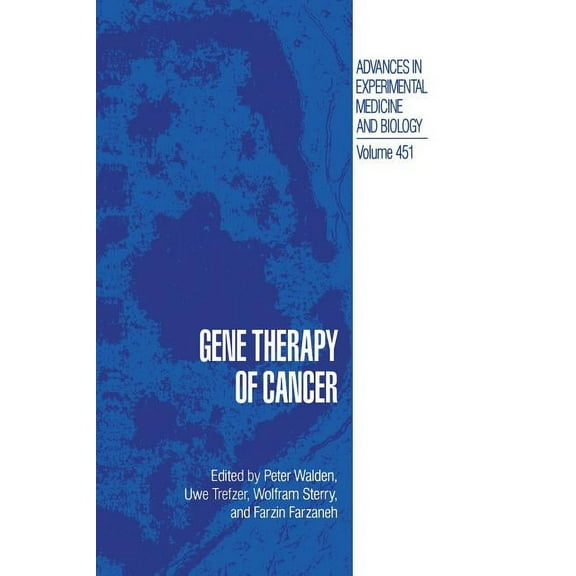 Advances in Experimental Medicine and Bi Gene Therapy of Cancer, Book 451, (Hardcover)