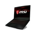 thumbnail image 3 of 2021 MSI GF63 Thin Gaming 15.6" FHD Laptop Computer, Intel Core i5-10300H (Beats i7-9750H), 32GB RAM, 1TB PCIe SSD, Backlit Keyboard, GeForce GTX 1650 MaxQ, HD Webcam, Win 10, Black, 32GB USB Card, 3 of 5