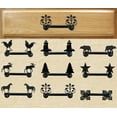 thumbnail image 2 of Village Wrought Iron DHP-B-1 Poignée de Porte de Coq, 2 of 2