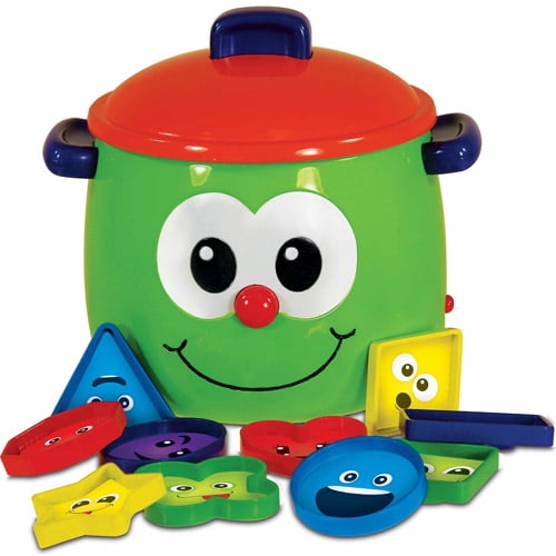 The Learning Journey Learn with Me, Shape Sorter Fun Pot