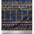 thumbnail image 2 of Soimoi polyester Crepe Fabric Aztec Southwestern Print Fabric by the Yard 42 Inch Wide, 2 of 3