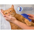 thumbnail image 2 of SCRUBIT Dog Bath Scrubber Rubber Curry Comb & Pet Grooming Brush with Non-Slip Grip, Blue, 2 of 8