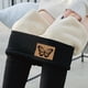 thumbnail image 2 of Gibobby Leggings para mujer Lana gruesa apretada cálida polainas pantalones estampados pantalones mujer invierno terciopelo pantalones(Negro,XG), 2 of 5