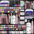 thumbnail image 1 of Kit de uñas acrílicas Glamonade para principiantes con lámpara UV y taladro, 1 of 1