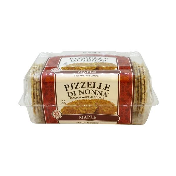 Pizzelle, Italian Style Maple Flavor Cookies, 7oz