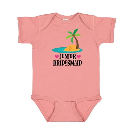 

Inktastic Junior Bridesmaid Hawaiian Wedding Gift Baby Girl Bodysuit