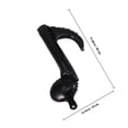 thumbnail image 2 of QUMIIRITY 10Ud Nota Musical Negro Inflable Para Cumpleaños Y Eventos Especiales, 2 of 6